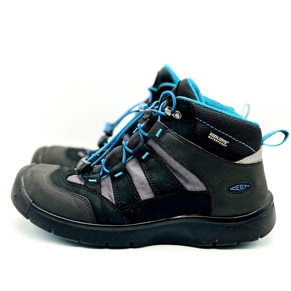 KEEN Hikeport‎ WP Hiking Shoes Black/Blue Jewel Women's US 6 Waterproof - Picture 3 of 6